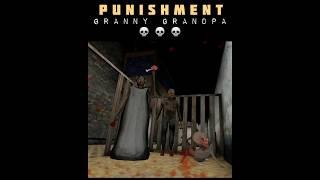 Granny grandpa punishment #granny #grandpa #slendermom #gaming #grannynewgame