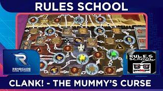 How to Play Clank!: The Mummy's Curse Rules School with the Game Boy Geek