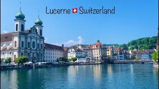 Lucerne, Switzerland | Walking tour and boat trip | Lake Lucerne | The Old Town | 卢塞恩一日游