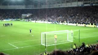 Marshall saves Kermorgant Chip Penalty - Cardiff vs Leicester Championship Semi-Final 2nd Leg