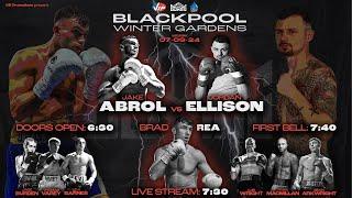 VIP boxing promotions live from Blackpool's Winter Gardens (7/09/24)