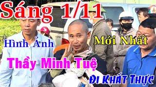 On the Morning of November 1st, Teacher Minh Tue Arrived in Gia Lai on His Alms-Giving Journey