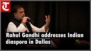 Rahul Gandhi in US: My role is to inject love, respect and humility in Indian politics