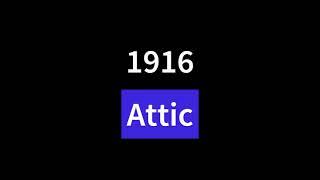 ️‍️1916 Attic with#vermiculite#insulation-may contain#asbestos#insulationremoval#atticinsulation