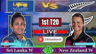 Live updates:- Srilanka women vs Newzealand women 1st T20I live from Hagley Oval Christchurch | live