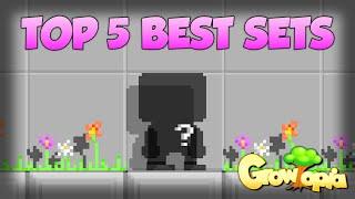 Growtopia | Top 5 Pro Sets! (MUST WATCH)