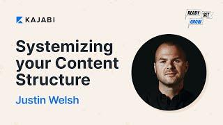 Systemizing Your Content Structure with Justin Welsh