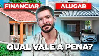 VALE A PENA ALUGAR OU FINANCIAR UM IMÓVEL EM 2024? | Simulando na Prática