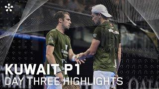 Kuwait City Premier Padel P1: Highlights day 3 (men)