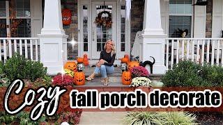 *NEW* COZY FALL PORCH DECORATE WITH ME CLASSIC 90S HALLOWEEN PORCH TIFFANI BEASTON HOMEMAKING 2024