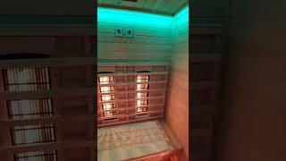 Infrarot Sauna mit Vollspektrum- & Magnesiumstrahler (Erstbetrieb)