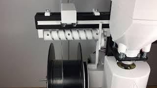 Easy and good filament winding on the original desktop filament extruder E1.6 by ARTME 3D