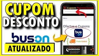 CUPOM DE DESCONTO BUSON PRIMEIRA COMPRA - Onde Comprar Passagem de Ônibus Barata