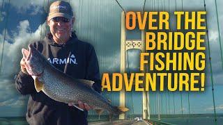 Fishing the Straits of Mackinac from St. Ignace | Big Lakers & Pink Salmon Action!