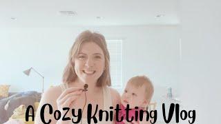 a cozy and chatty knitting vlog