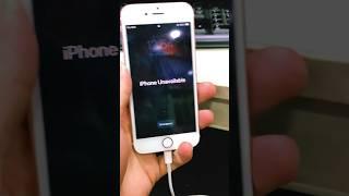 iPhone unavailable mode and iCloud bypass Done #iphoneunavailable #iphone #gsmtaimurteam #software