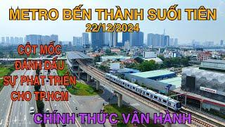 Metro Bến Thành Suối Tiên Chính Thức Vận Hành, Đánh Dấu Cột Mốc Quan Trọng Cho Sự Phát Triển TP HCM