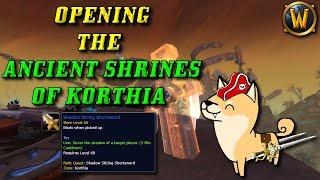 The Ancient Shrines of Korthia, AKA easy Archivist Rep! (Shadow Slicing Shortsword toy guide, too)