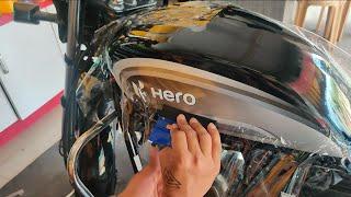 Hero Splendor plus bs6 Lamination | Splendor Modification | Vwraps Sikar |