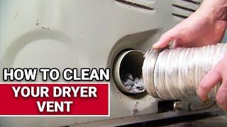 How To Clean Your Dryer Vent Line  - Ace Hardware