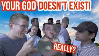 Your God doesn't exist! gets Humbled! Mansur Vs Atheist | Speakers Corner | Hyde Park