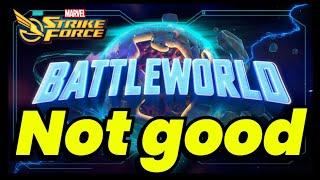 BATTLEWORLD! WORST GAME MODE IN MSF? NOT WORTH TIME & REWARDS | NOV 2024 | MARVEL Strike Force