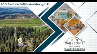 4372 MacDonald rd - Armstrong BC - MLS Number 10310185 - Ryan Grieve - BC Town & Country Real Estate