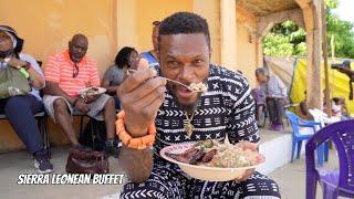 Sierra Leone Tour Vlog: Life Changing Sierra Leonean Buffet