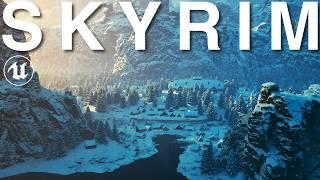 Dawnstar: Anniversary Edition | Skyrim in UNREAL ENGINE 5! [4K]