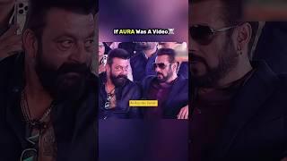 Salman Khan Vs Sanjay Dutt Aura #elvishyadav #munawarfaruqui #fukrainsaan #biggboss #shorts #salman