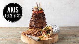 Homemade Pork Gyros | Akis Petretzikis