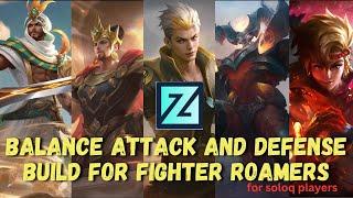 The Ultimate Fighter Roamer Guide (for soloq player) | Mobile Legends | Itemization and Battle Setup