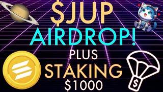 Jupiter (JUP) Airdrop & Staking Rewards! Complete Guide 2024