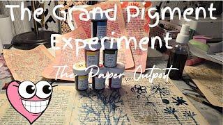 A Pigment Experiment! Beginner Junk Journal Ideas! 50% Off All Digikits (jpgs) all November!