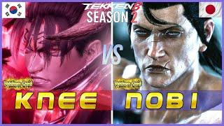 Tekken 8 Season 2 ▰ KNEE (Devil Jin) Vs NOBI (Dragunov) ▰ High Level Gameplay!