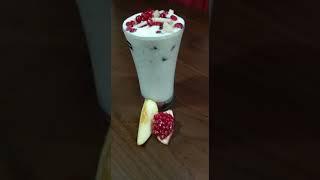 Apple milk shake