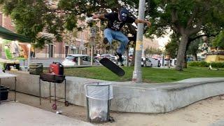 Street Skating LA with Homies!