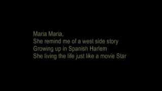 Santana - Maria Maria lyrics