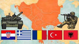 Top 10 MILITARY POWERS In The BALKANS | 2023