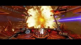 Elite Dangerous - Thargoid Titan Leigong's Last Heart Explosion