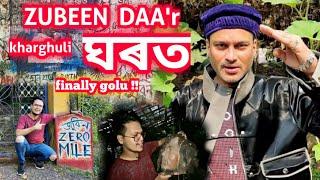 Finally golu ZUBEEN DAAr ঘৰত  kharghuli| Zubeen garg house vlog | Assamese vlog | LETS GO PARAS