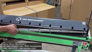 Sierra Victor Machinery: HM MACHINERY HM 1300S Accessories