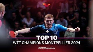 Top 10 Points from #WTTMontpellier 2024 | Presented by DHS