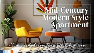 Mid-Century Modern Style Apartment: How to Achieve Timeless Elegance