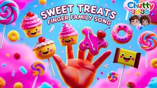  Sweet Treats Finger Family Song | Fun Dessert Nursery Rhyme for Kids! 