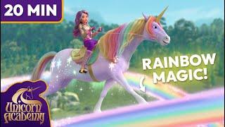 The BEST Unicorn Light Magic  in Unicorn Academy | Cartoons for Kids