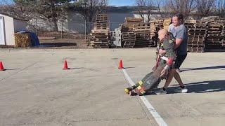 West Metro Fire Rescue holds fire training test