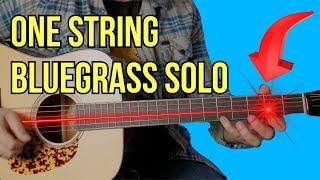 Easy hack for pro bluegrass lines! // Bluegrass Guitar Lesson