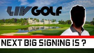 Liv Golf Targets New Major PGA Tour Player !