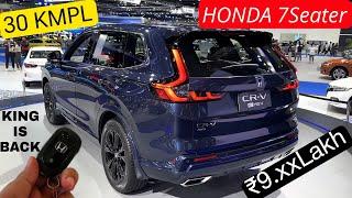 New Honda CR-V AWD 2024 Launched | 30KMPL | Better Than Toyota Fortuner & Mahindra Xuv 700 | Review